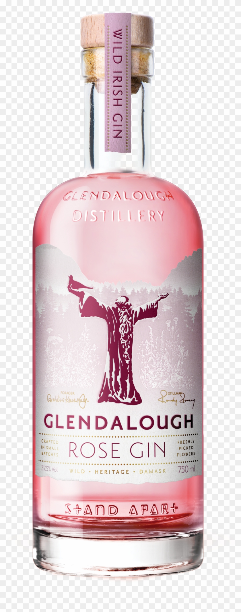 Rose Gin Nobg - Glendalough Rose Gin Clipart #4200227