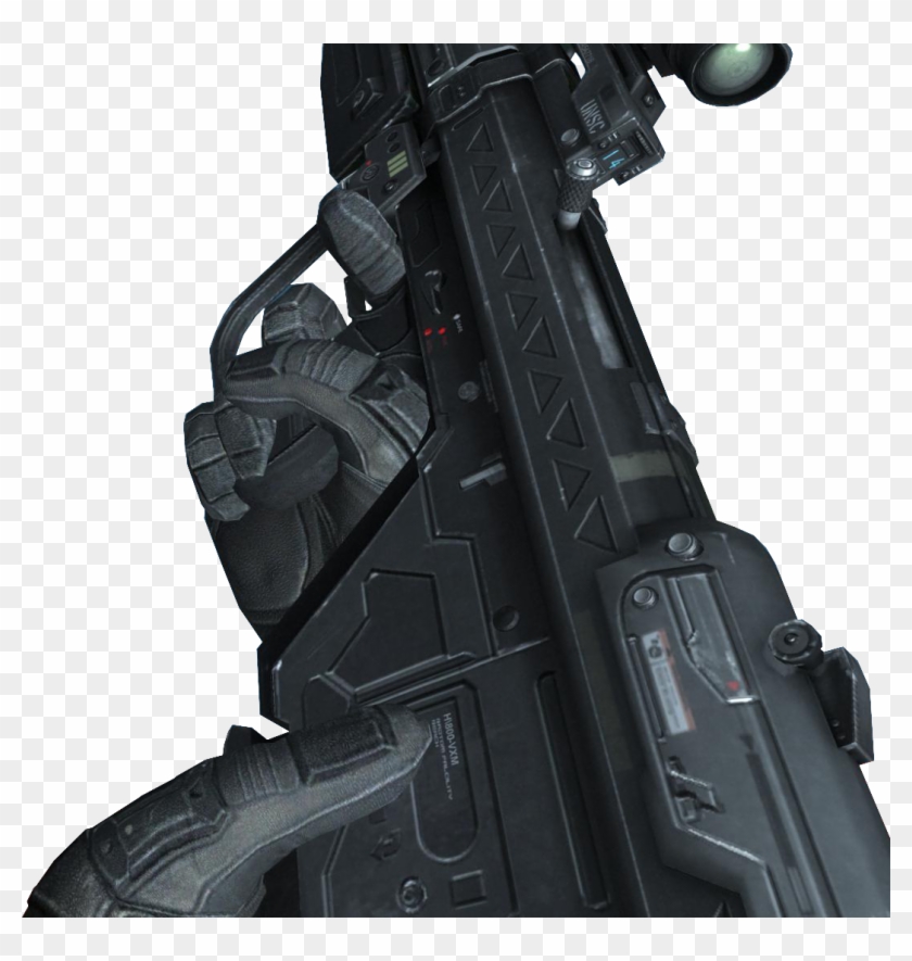 The Halo Game Series Seems To Have More Bullpup Rifles - Sci Fi Bullpup Clipart #4200234