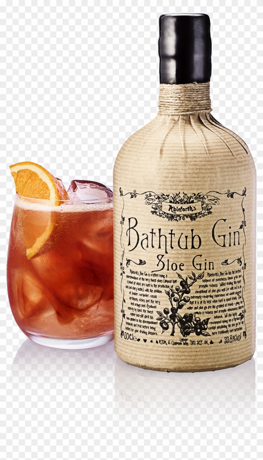 Bathtub Gin Sloe Gin & Sling - Sazerac Clipart