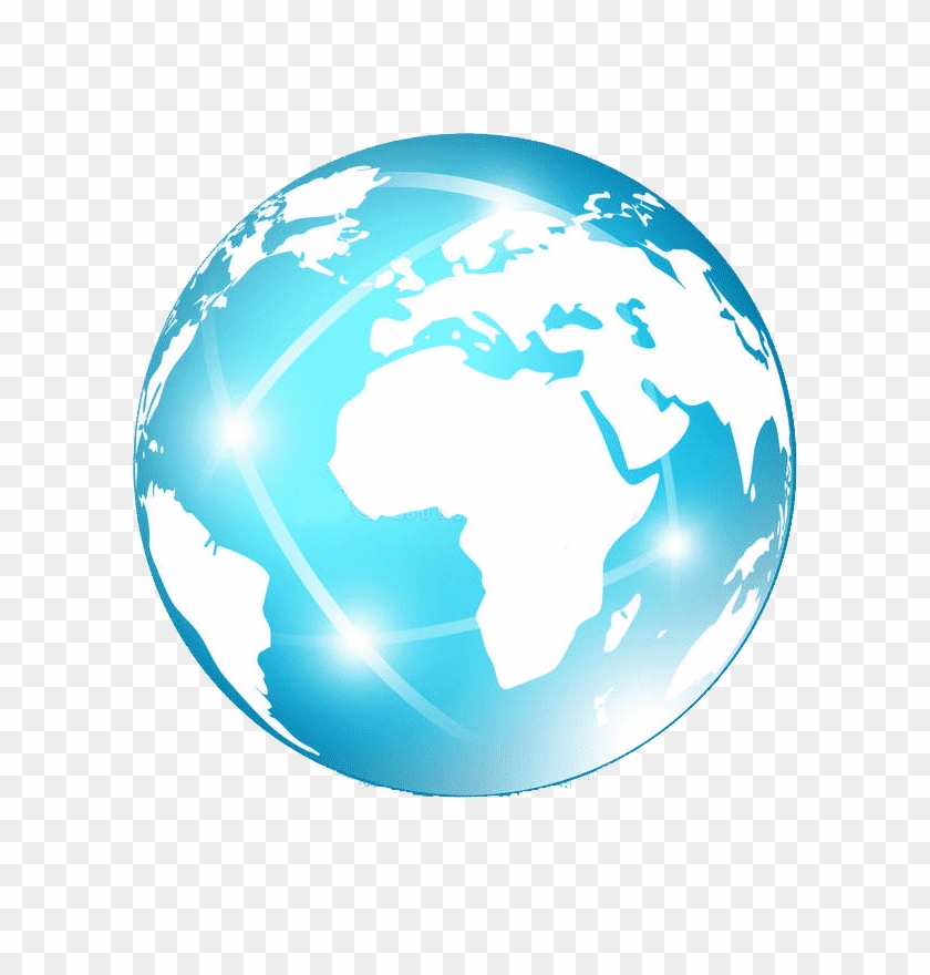 Earth Globe Icon Vec - Png Earth Day Vector Clipart
