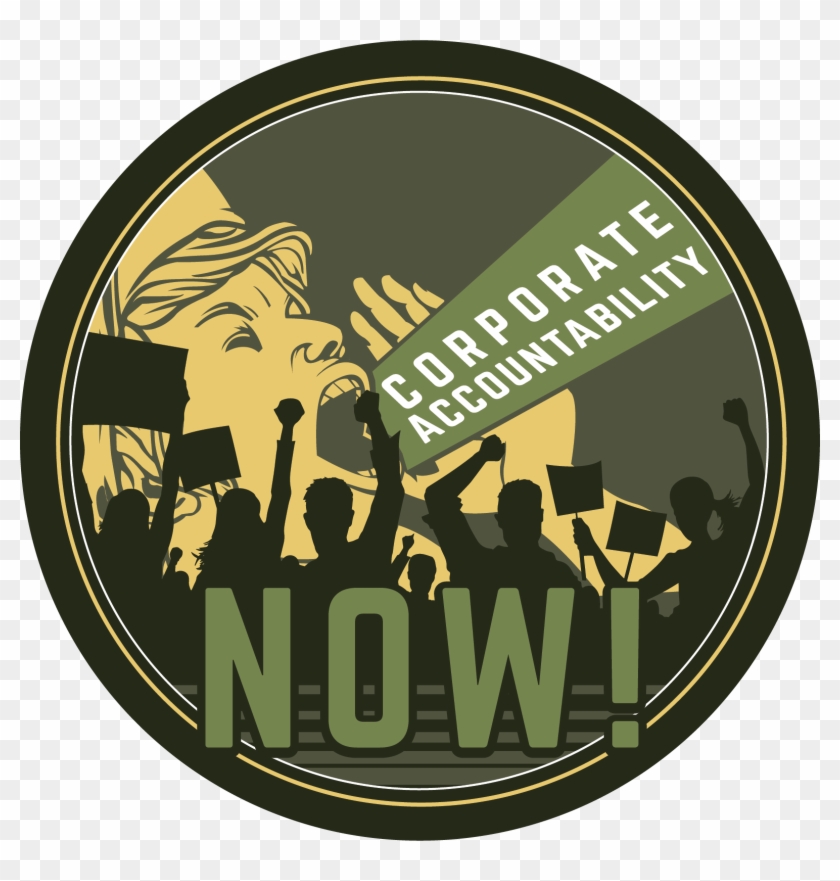 Corporate Accountability Now Logo-01 - Circle Clipart #4200848