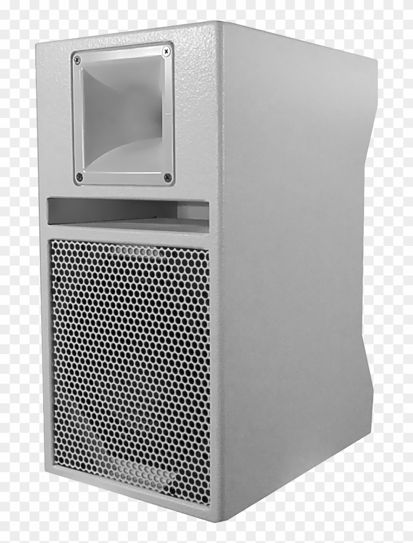 Bassboss Sv8 Powered Micromain Loudspeaker Hero White - Computer Case Clipart #4200927