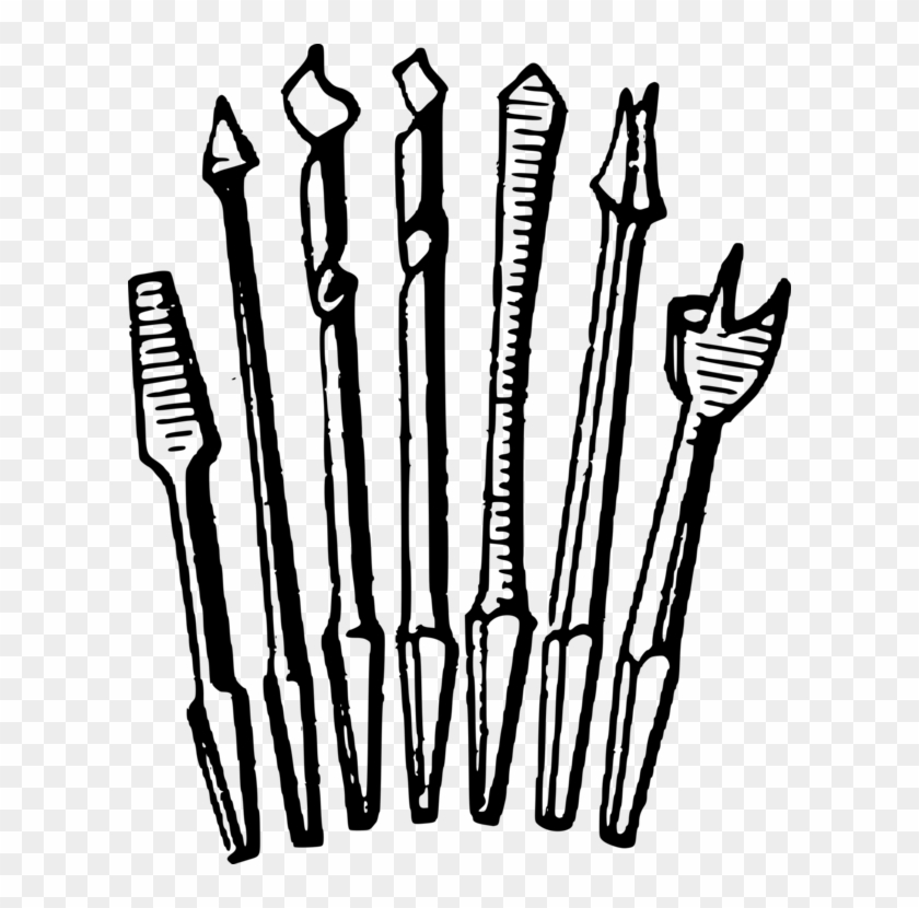Augers Drill Bit Tool Oil Well Computer Icons - Drill Bits Clipart - Png Download