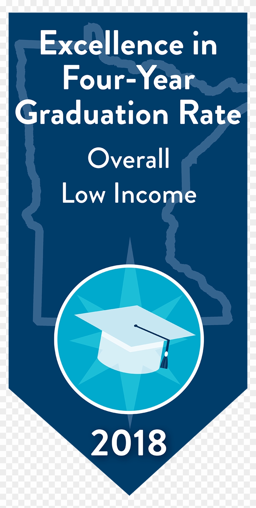 4 Yr Graduation Rate - Poster Clipart #4201134