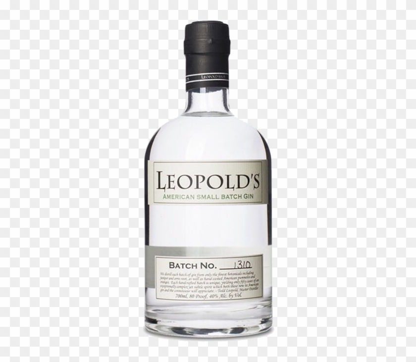 Leopold's Small Batch Gin Clipart