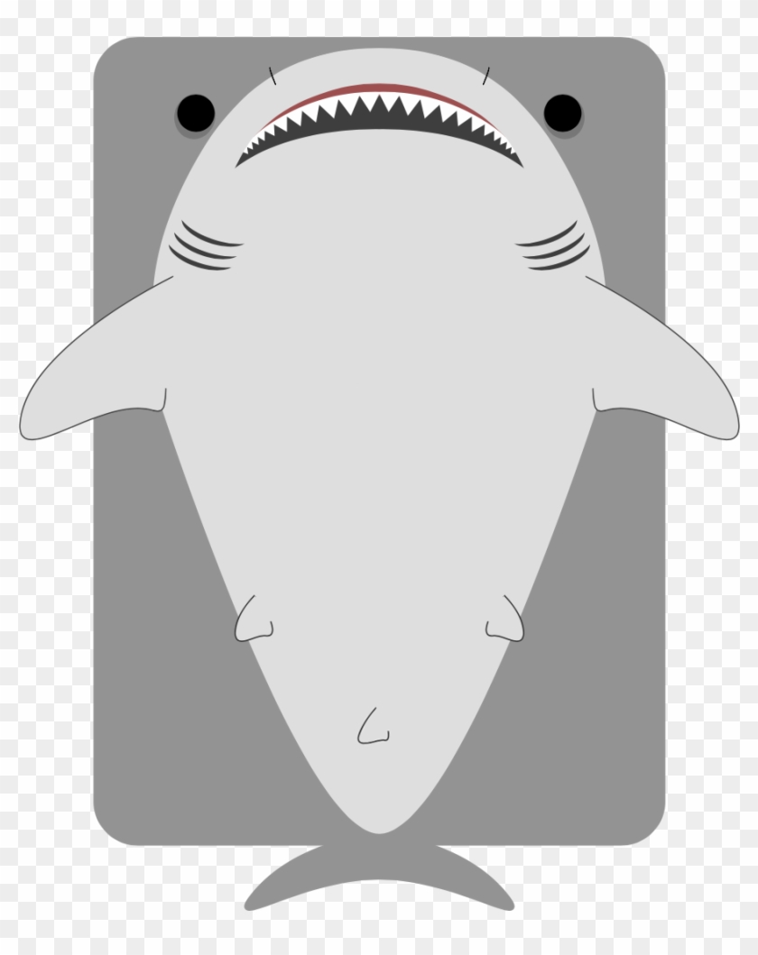 Animal[animal] Bull Shark - Great White Shark Clipart #4201393