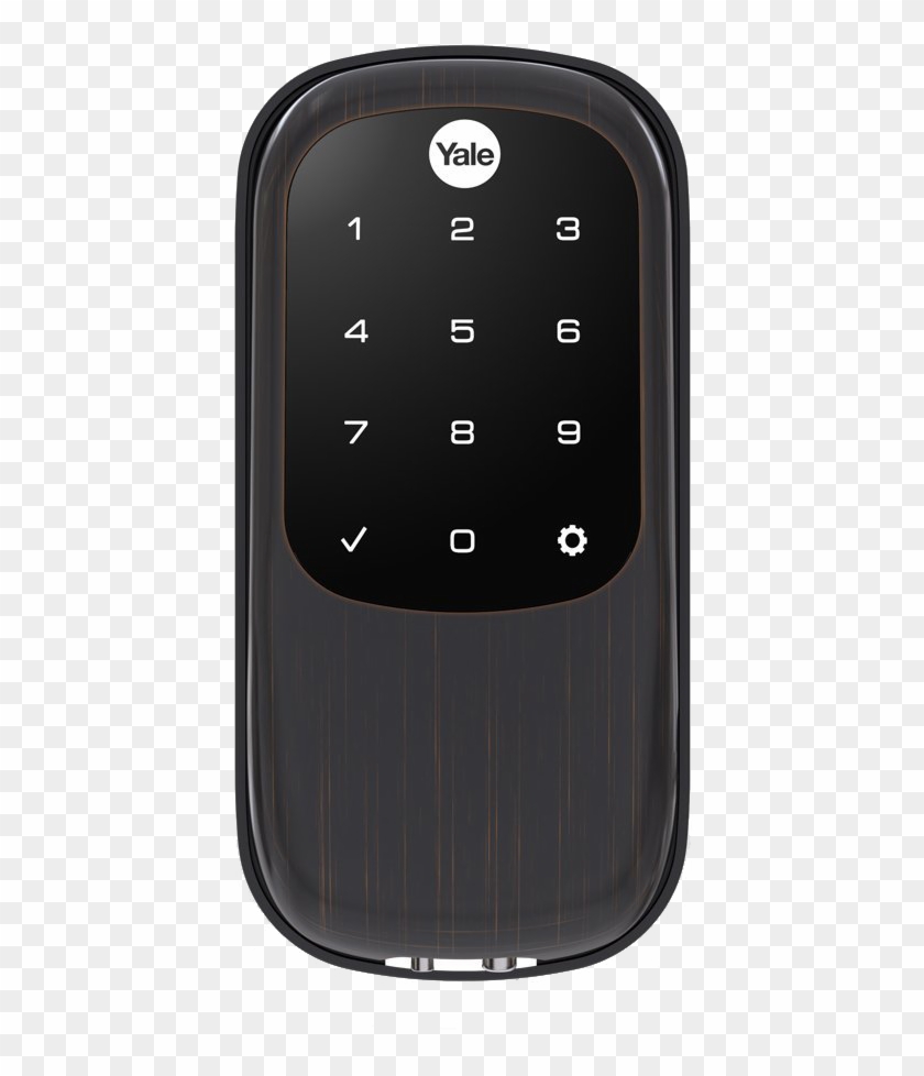 Yale Key Free Touchscreen Deadbolt - Smartphone Clipart #4201706