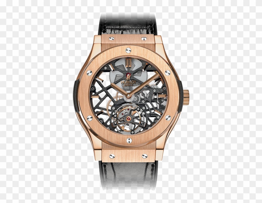 I Started Researching Other Things That Had Gears, - Hublot Classic Tourbillon Skeleton Clipart #4201760