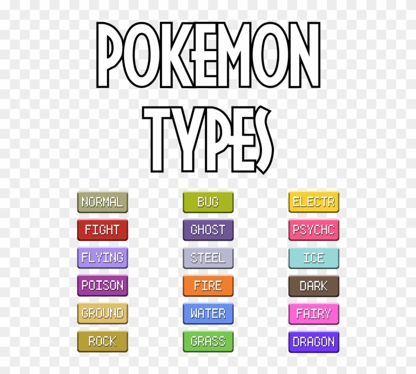 Pokemon Types - - Pokemon Grass Type Icon Clipart