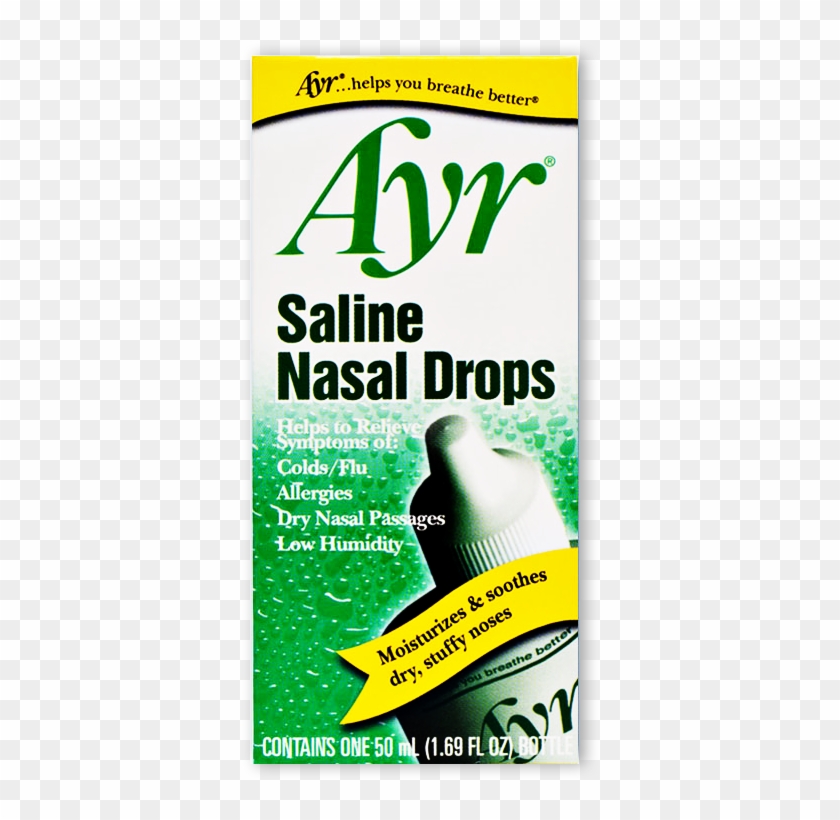Ayr Saline Nasal Drops - General Supply Clipart #4203005