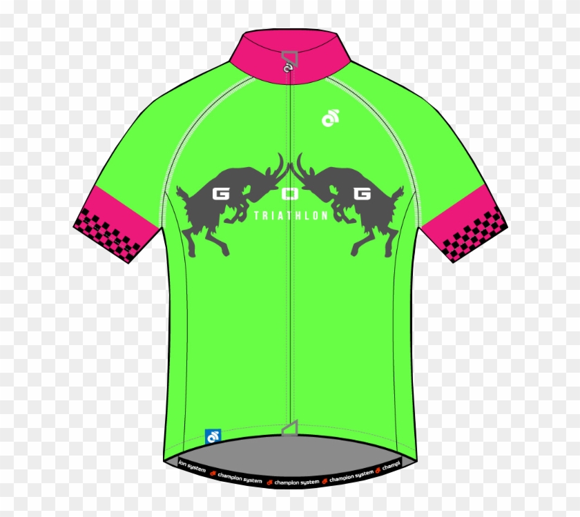 Gog Green Cycle Jersey - Active Shirt Clipart #4203038