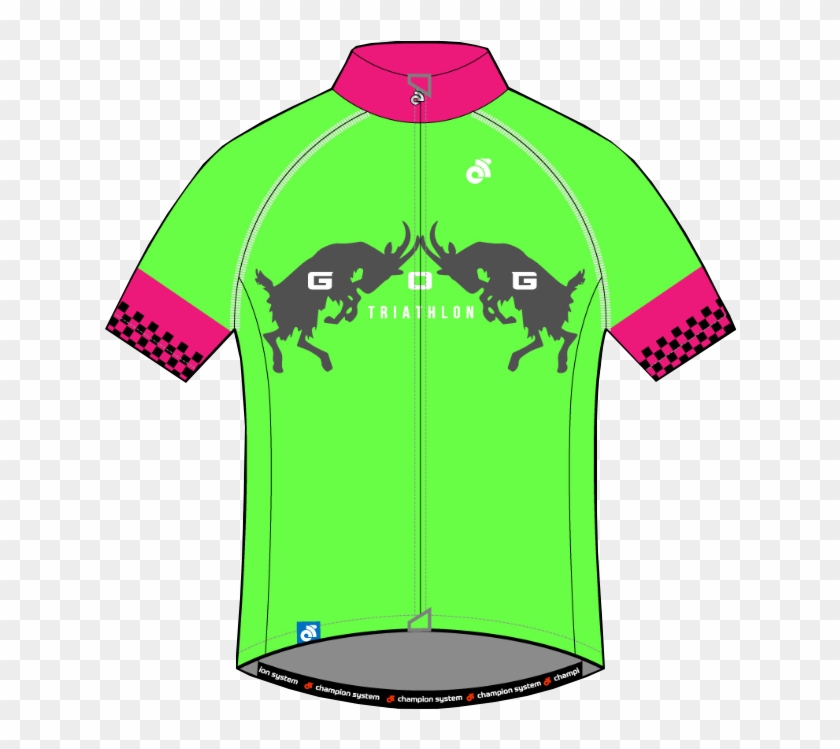 Gog Green Cycle Jersey - Active Shirt Clipart