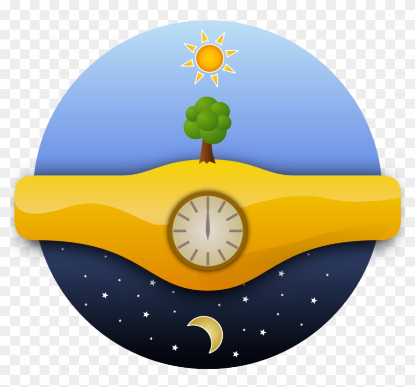 Clipart Info - Day And Night Happen - Png Download