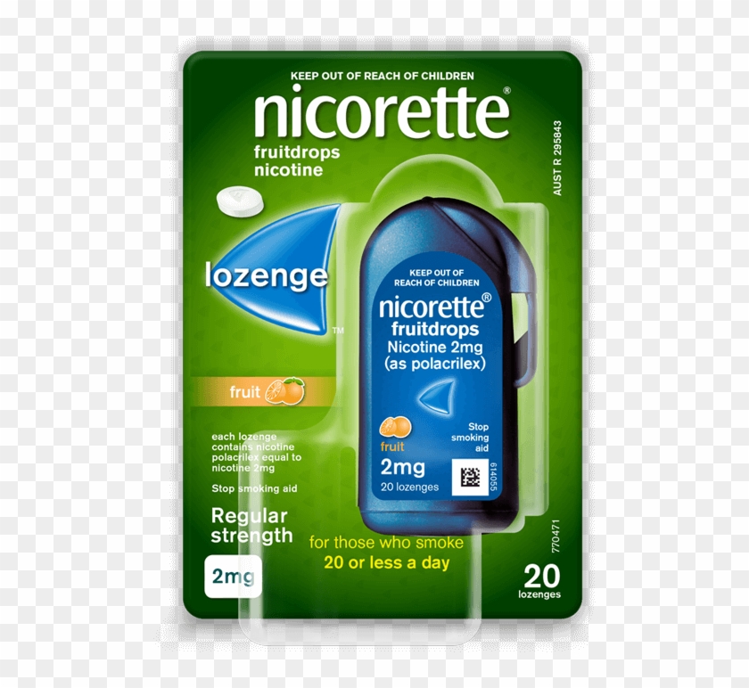 Nicorette Lozenge Fruit Drops - Nicorette Lozenges Clipart