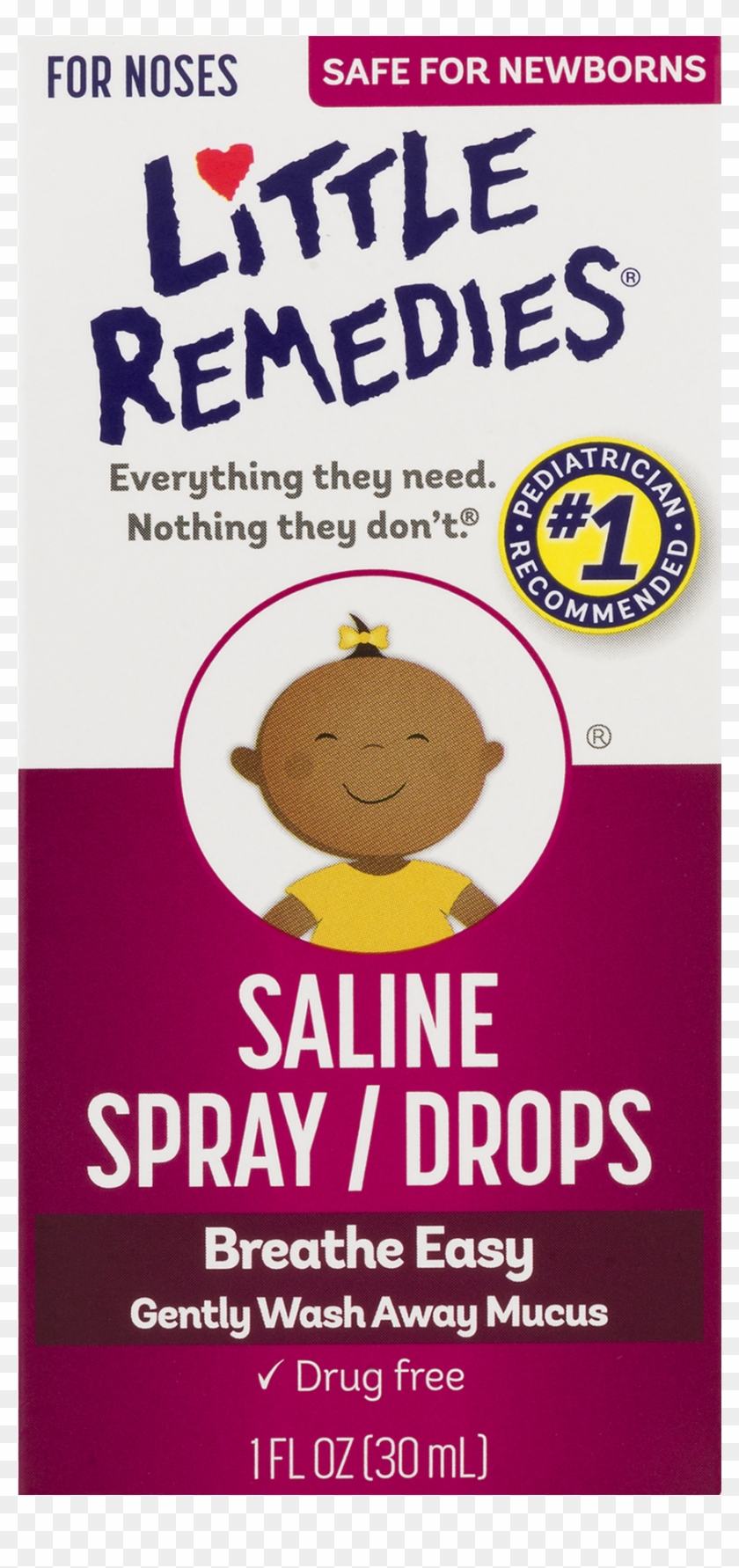 Little Remedies Saline Spray/drops, 1 Fl Oz - Little Remedies Saline Mist Clipart #4203718