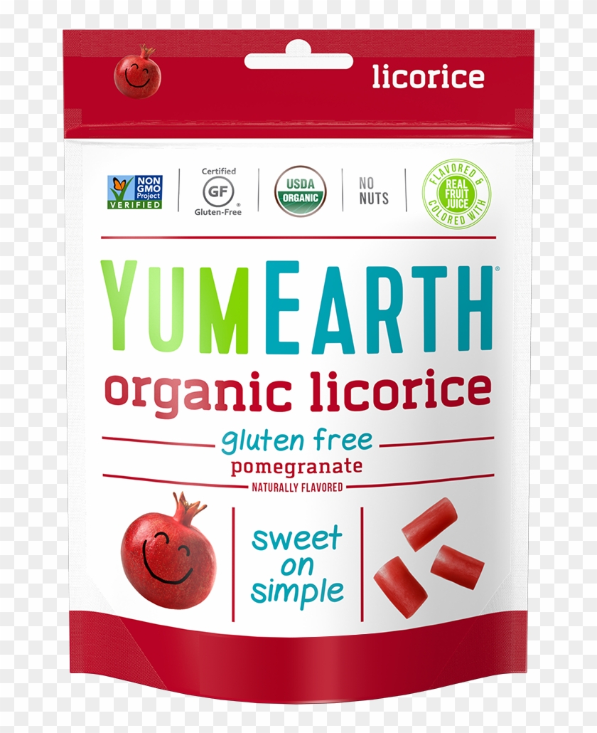 Prod Pomegranate Organic Licorice Lg@2x - Carmine Clipart #4203811