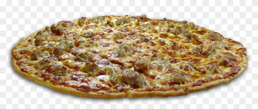 Menu Nancy S - Thin Crust Sausage Pizza Clipart