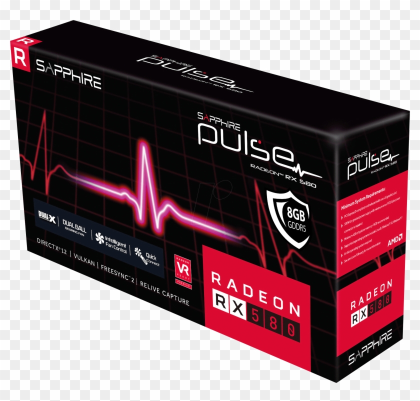 A Graph Most Important Part Of Any Gaming Pc Is Easily - Rx 570 8gb Sapphire Pulse Clipart