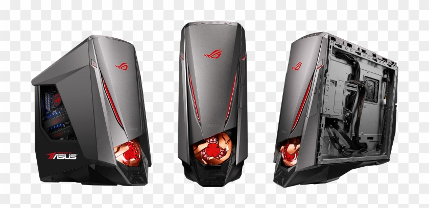 The Rog Gt51-pba Gaming Desktop Packs 18 Cores And - Asus Rog Gt51 Clipart