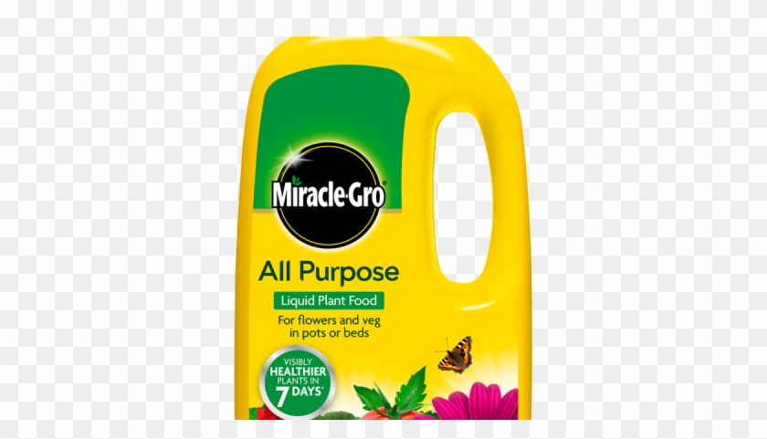 Miracle-gro® All Purpose Concentrated Liquid Plant - Miracle Grow Fertilizer Clipart #4204489