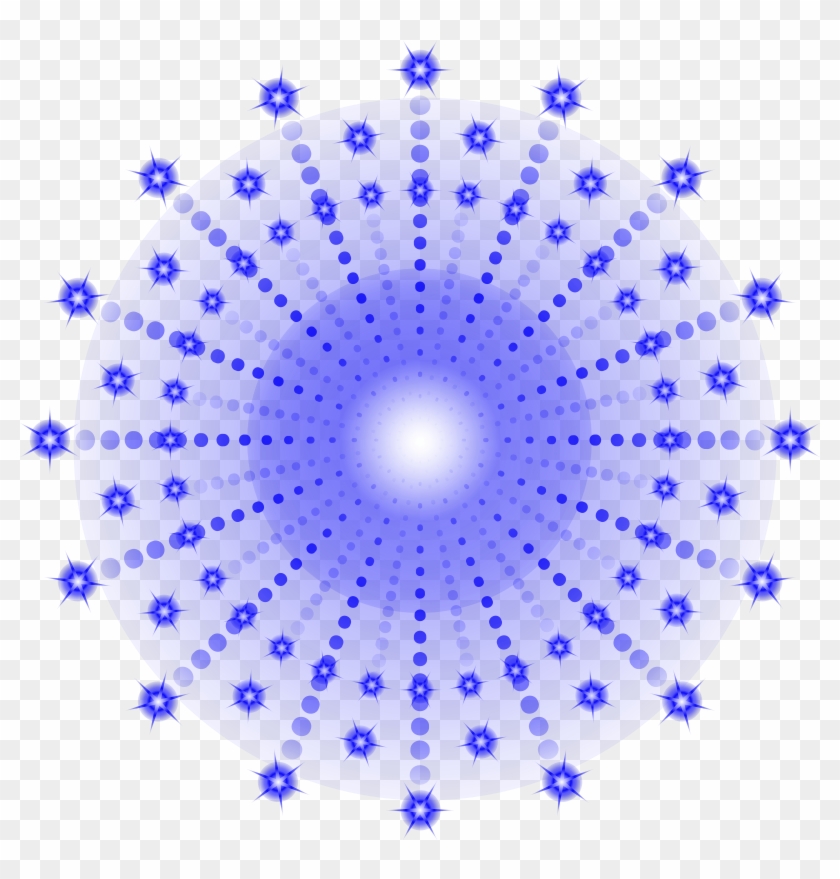 Dark Blue Firework Png Clip Art - Wzory Na Wielkanocne Jajka Szydełkowe Transparent Png #4204618