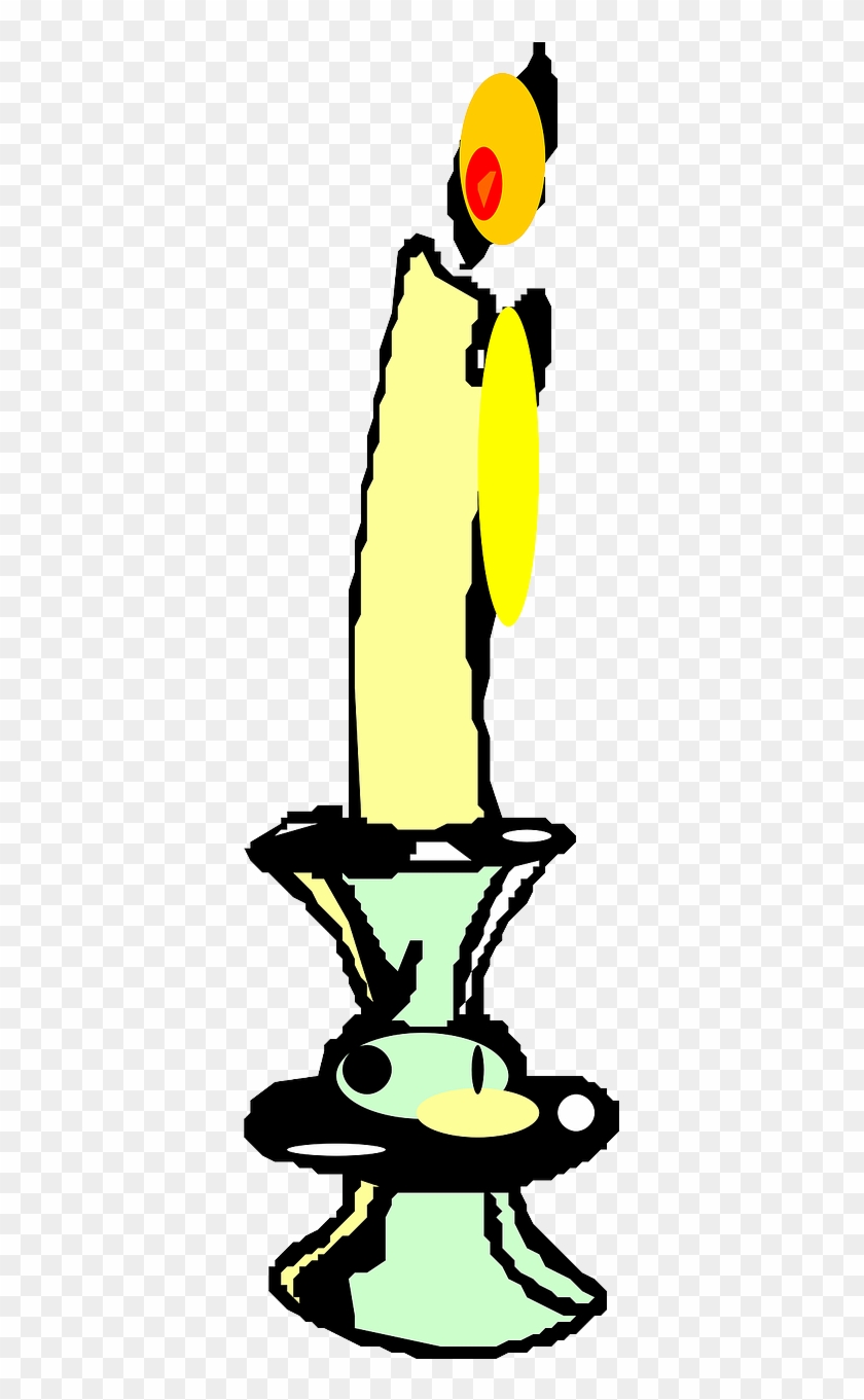 Candle Wax Flame Wick Light Png Image Clipart