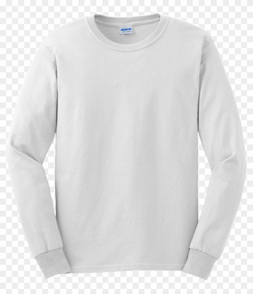 gildan white sweater