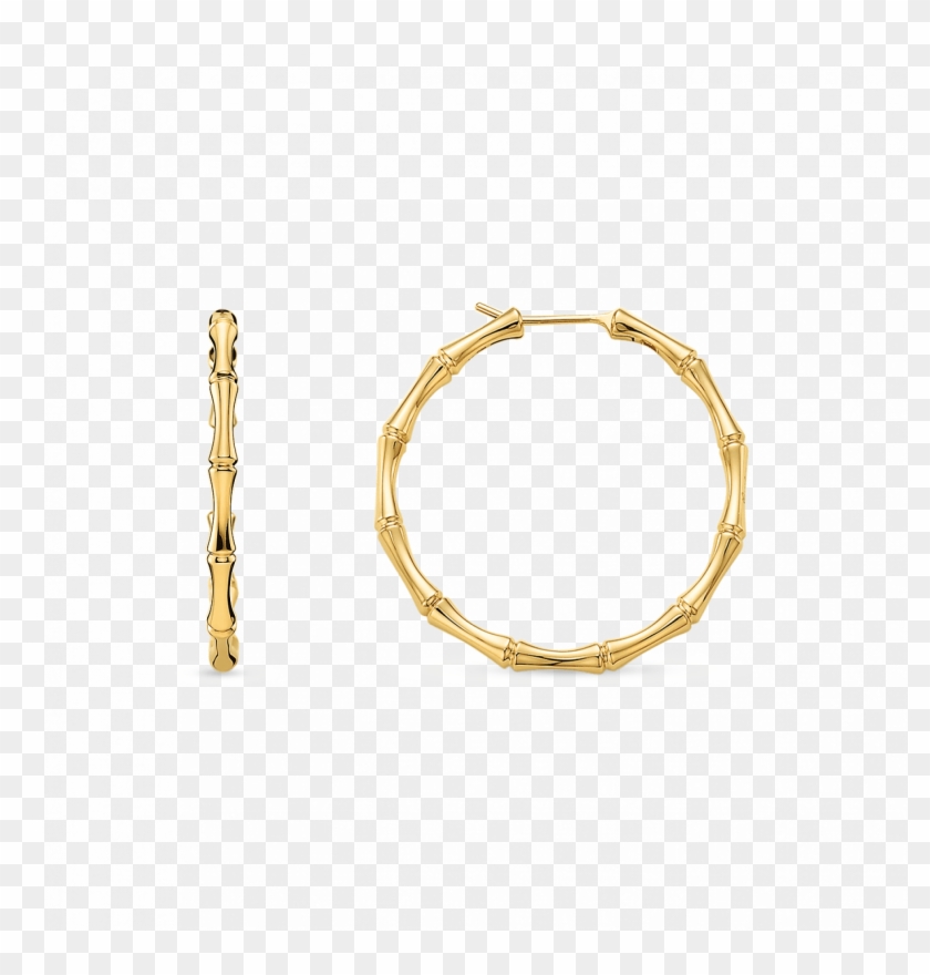 Gucci Jewellery - Hoop Earrings Gold Bamboo Clipart