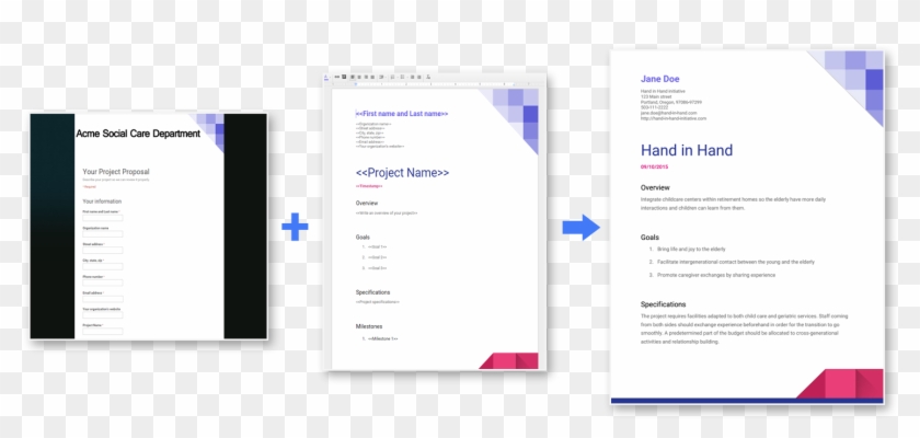 Form Publisher Google Docs Project Proposal - Google Docs Templates Clipart