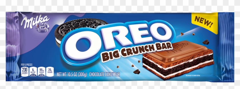 The Milka Oreo Big Crunch Chocolate Candy Bar Consists Clipart