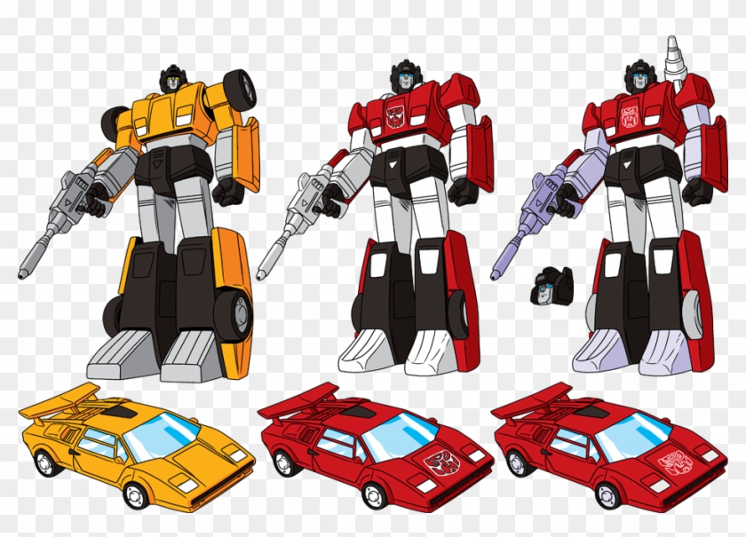 Sideswipe Transformers Car - Model Car Clipart #4205868