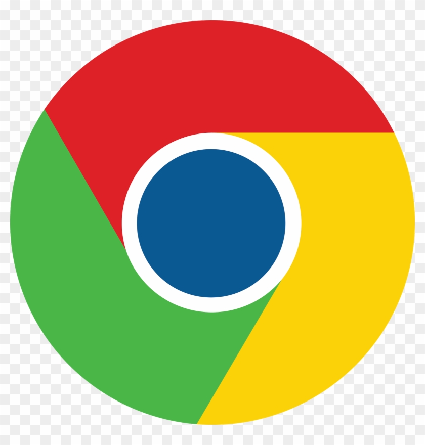 Flat Google Chrome Canary Vectors Extramaster - Chrome Icon Flat Clipart #4205933