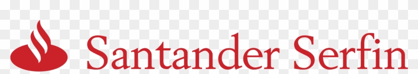 Santander Serfin Logo Png Transparent - Calligraphy Clipart