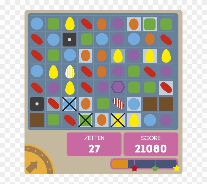 Flat Design Game - Circle Clipart