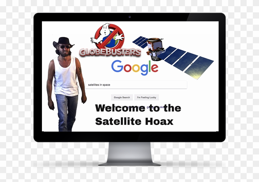 Flat Earth Welcome To The Satellite Hoax Globebusters - Online Advertising Clipart #4206713