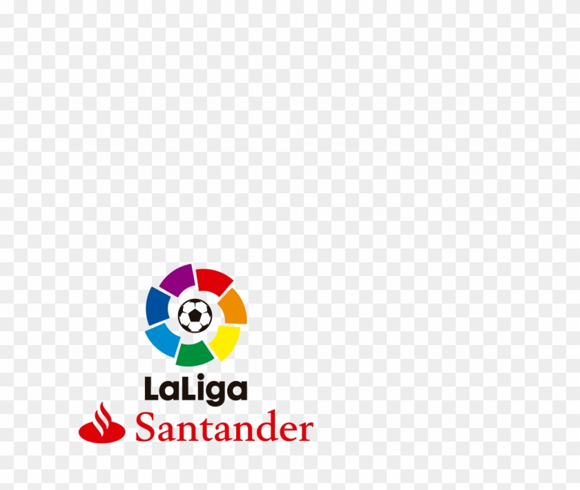 La Liga Santander Logo Izq - La Liga Logo Png Clipart #4207024
