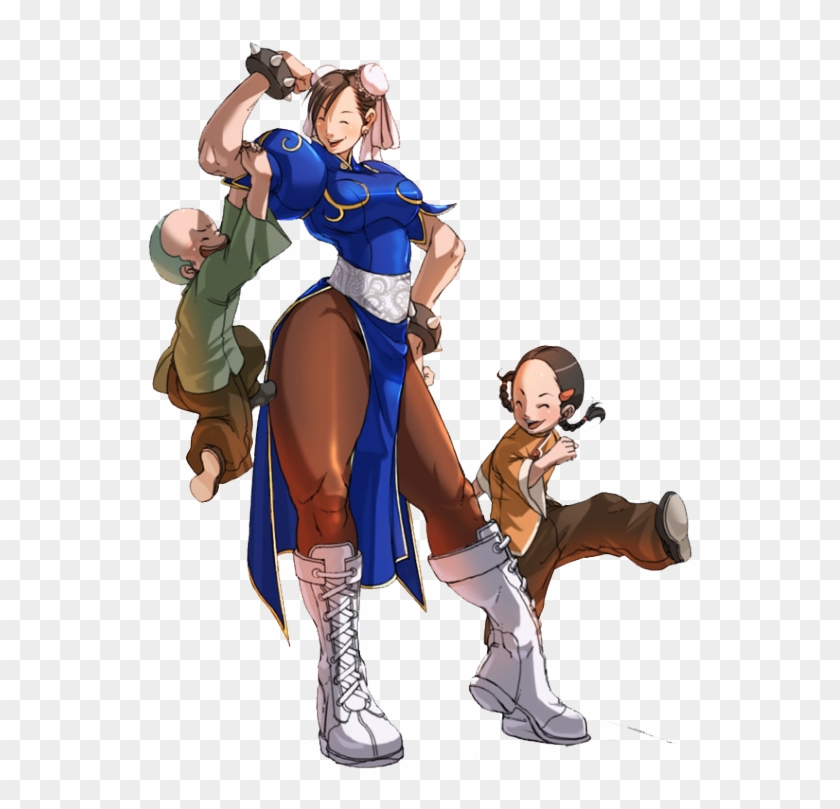 Photo Chun-li - Cartoon Clipart