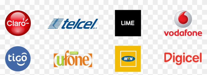 Top-up Over 200 Carriers In 100 Countries - Graphic Design Clipart