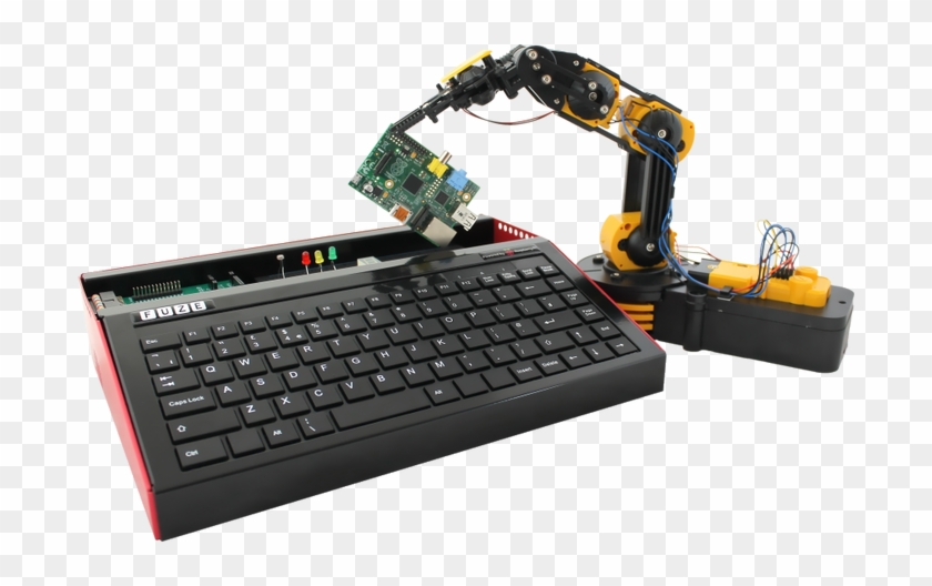 The Fuze Raspberry Pi Computer And Robotic Arm Kit - Fuze Project Raspberry Pi Clipart #4207767