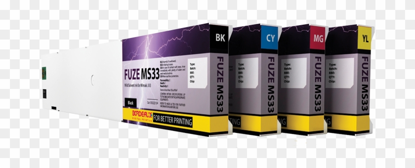 Fuze Ms33 Mild Solvent Ink - Eco-sol Max Clipart #4207984