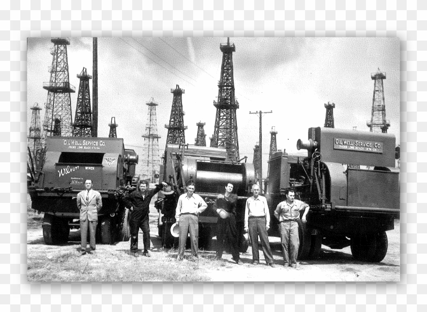 Oil Well Service Co - Old Oil Well Clipart #4208419