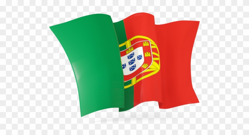 Portugal Flag Waving Png Clipart #4208445