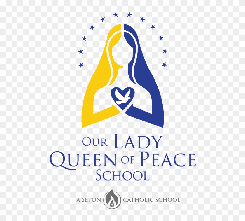 Our Lady Queen Of Peace School Logo Clipart