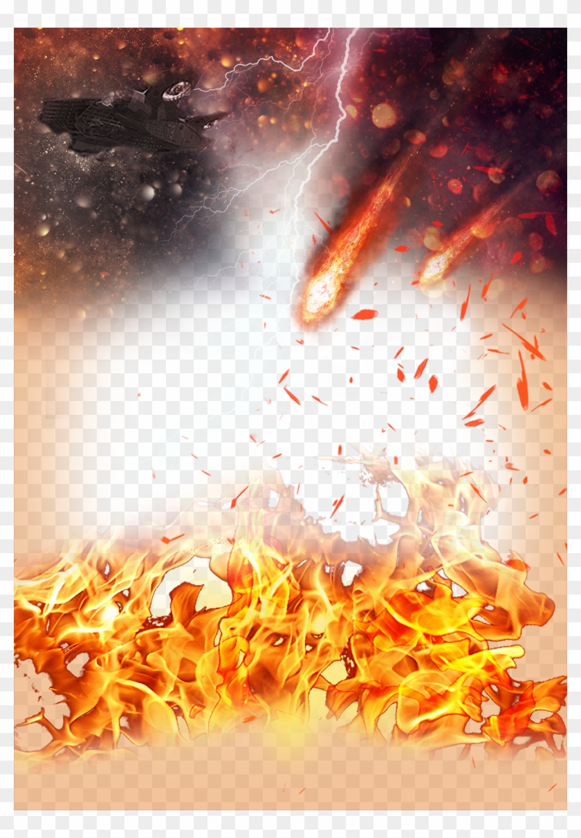 #armageddon #fire #nuke #bombs #boom #bomb #burning - Png Download Clipart #4208732