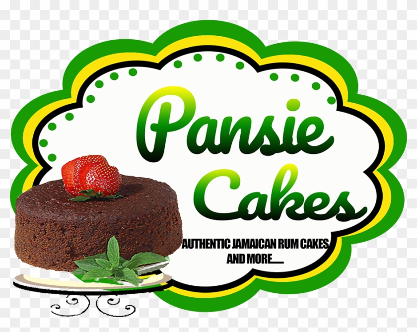 Pansies Cakes - Chocolate Cake Clipart #4208858