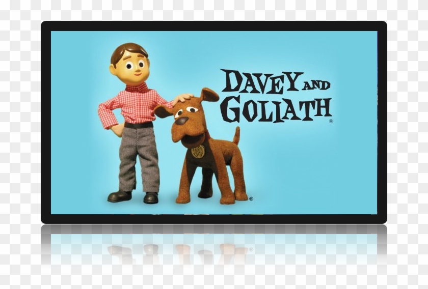 Davey And Goliath Clipart #4209155