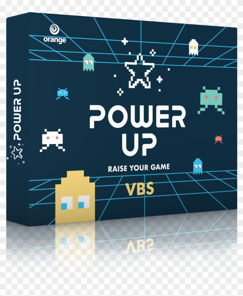Jump Into The Best Week Ever With The Power Up Vbs - Orange Vbs Power Up Clipart