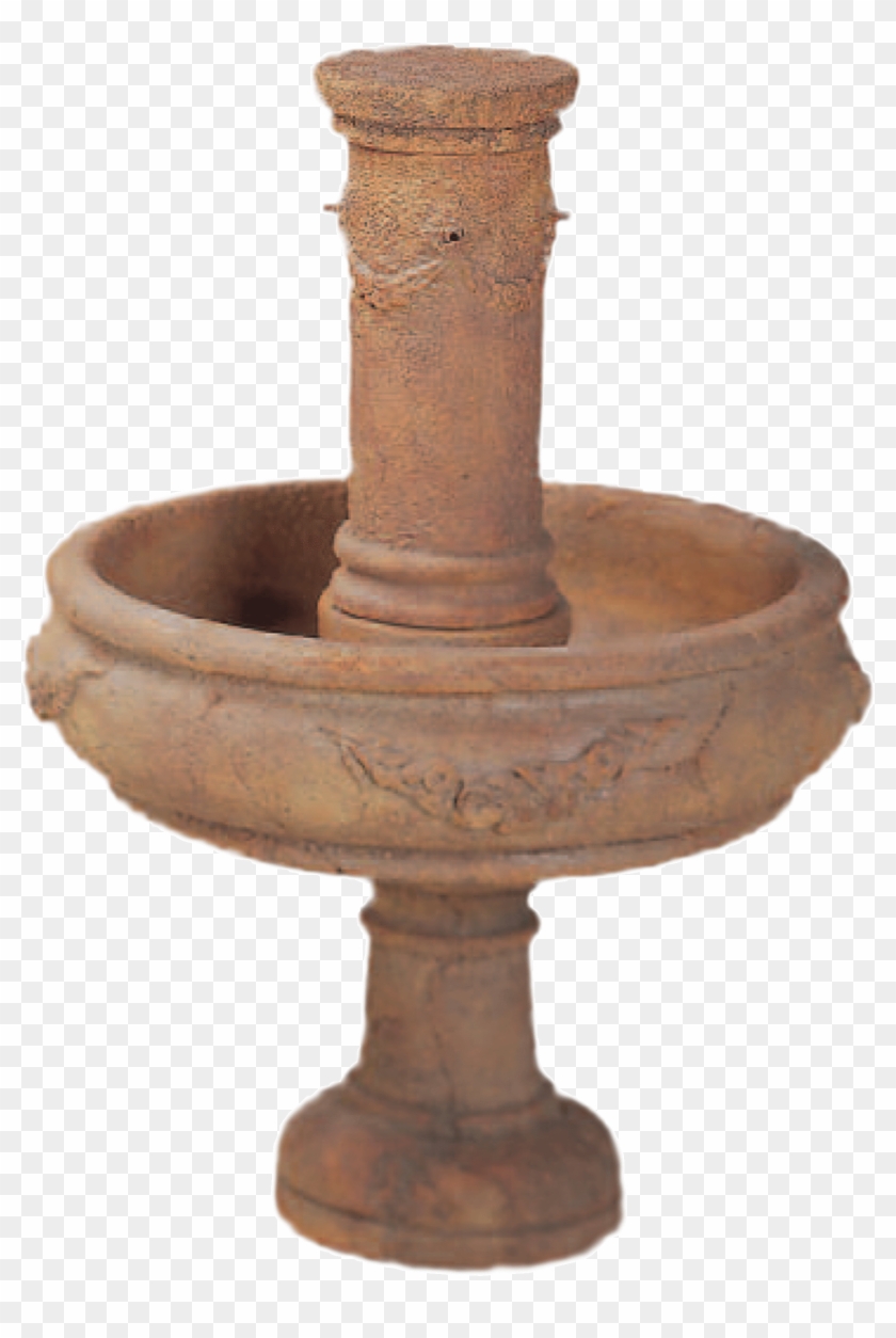 The Rosa Column Fountain Is A Rustic Beauty, Sure To - Antique Clipart
