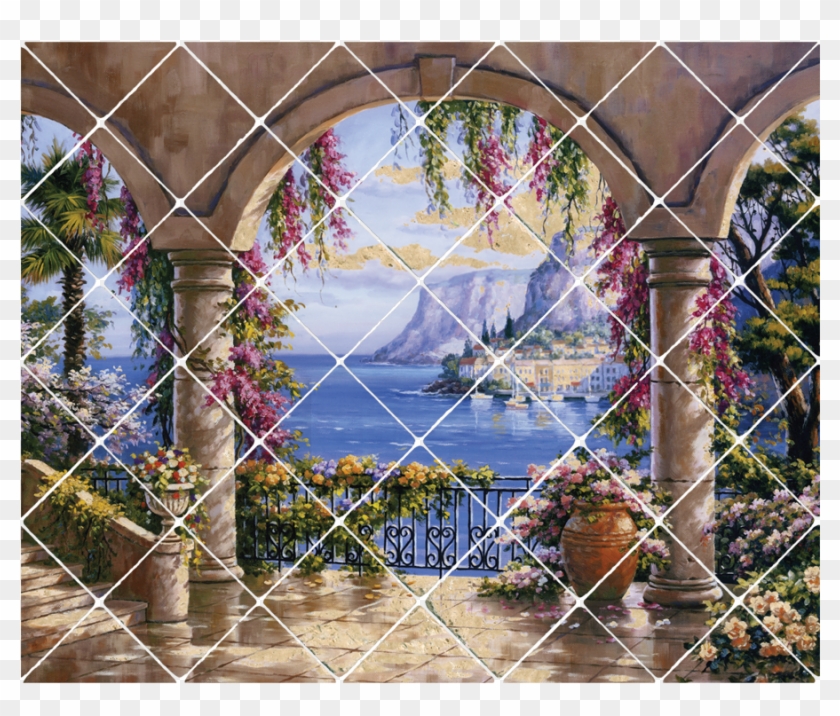 2045 Column Coast 20×24 Mural On 4×4 Stone - Free Wallpaper Italy Sicily Clipart #4209264