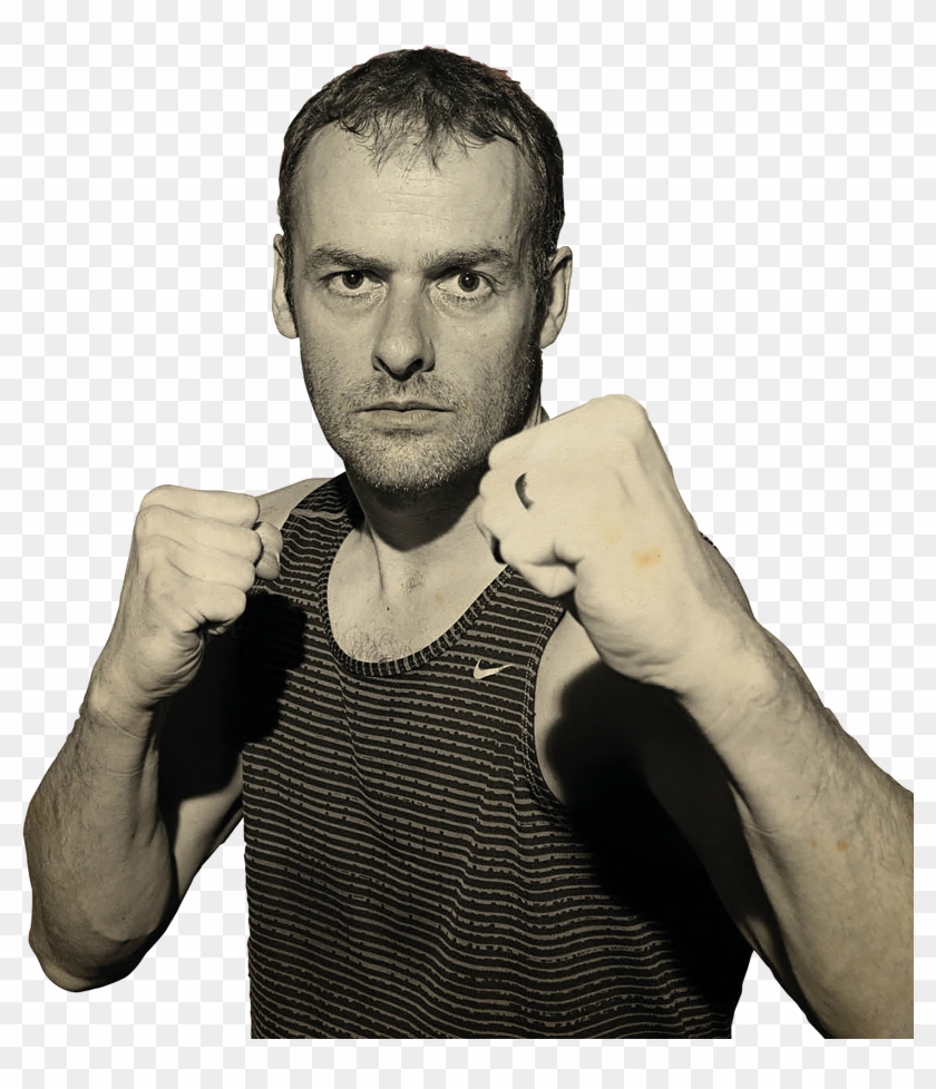 Manchester Chris 'mad Dog' Morris Takes A Punch For - Gentleman Clipart
